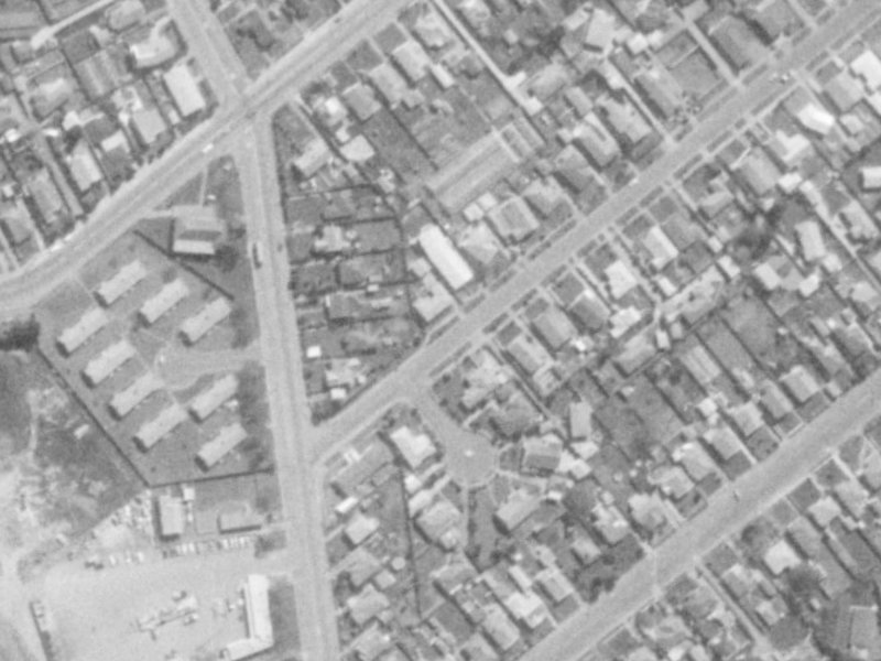 3 Roberta Drive from the air, 1975-1979