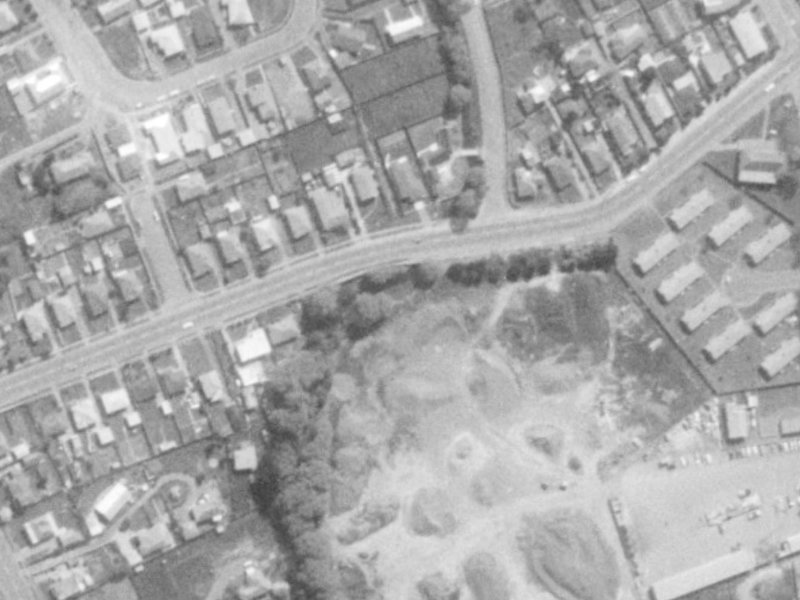 33 Sparks Road from the air, 1975-1979