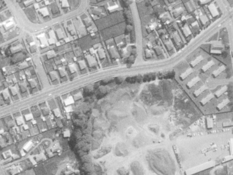 31 Sparks Road from the air, 1975-1979