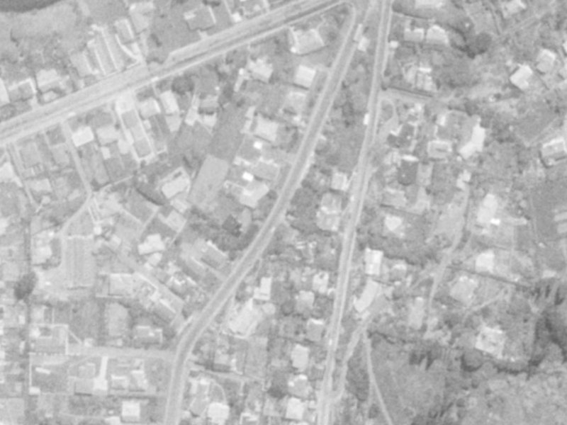 9 Vernon Terrace from the air, 1975-1979