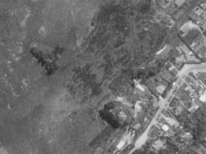 Challenger Lane from the air, 1975-1979