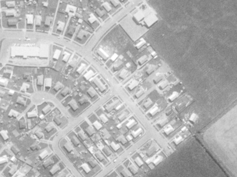 23 McCarthy Street from the air, 1975-1979