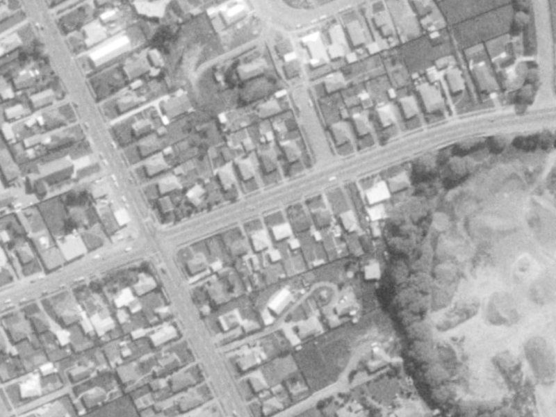58 Sparks Road from the air, 1975-1979