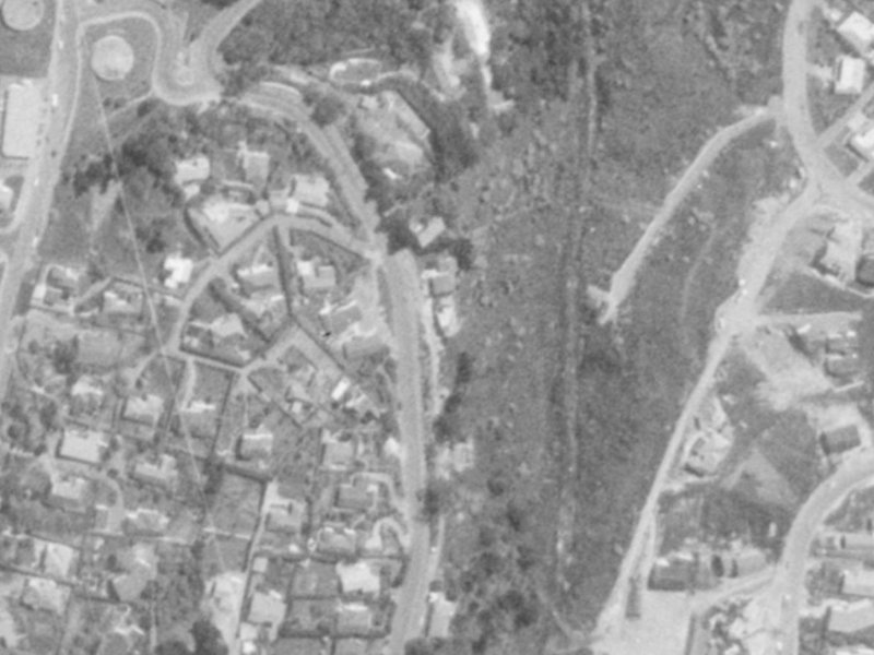 135 Mount Pleasant Road from the air, 1975-1979