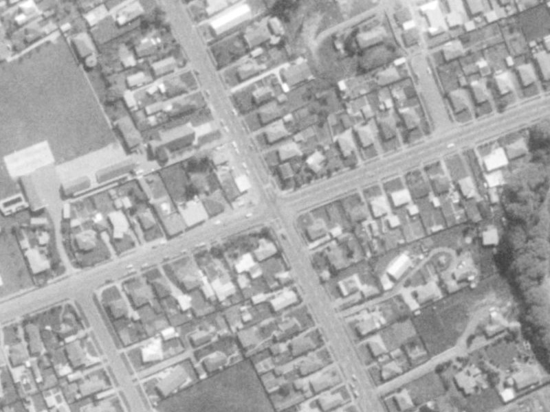 68 Sparks Road from the air, 1975-1979