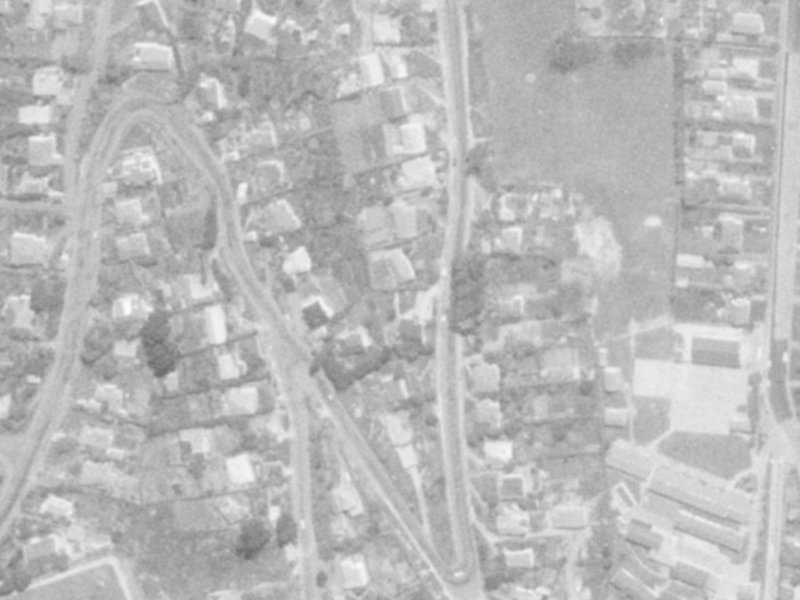 Ramahana Road from the air, 1975-1979
