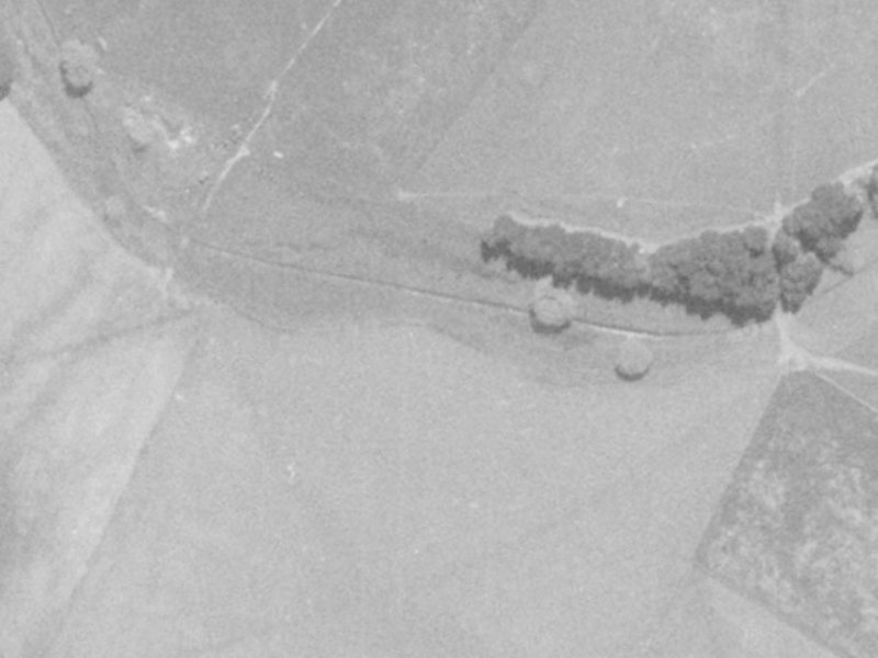 36 McMahon Drive from the air, 1975-1979