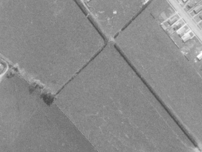 Seelster Lane from the air, 1975-1979