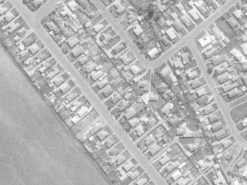 38 Victors Road from the air, 1975-1979