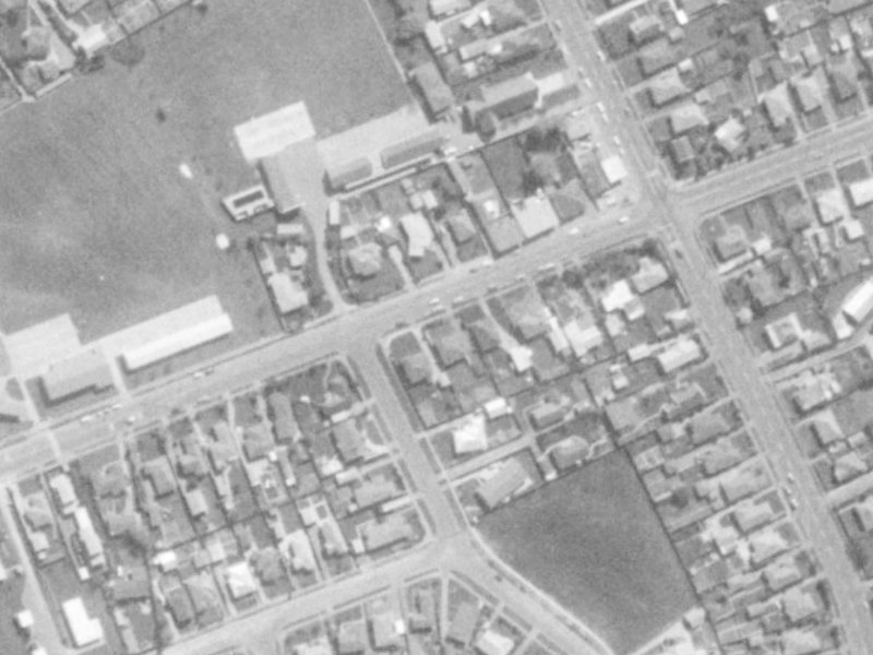 86 Sparks Road from the air, 1975-1979