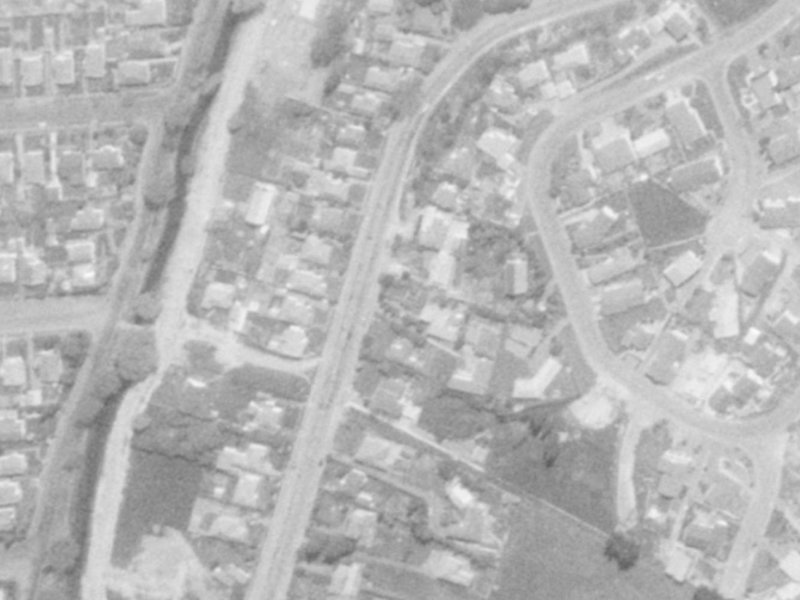 126 Centaurus Road from the air, 1975-1979