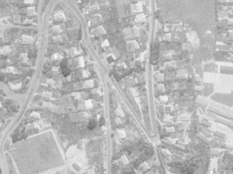 45 Ramahana Road from the air, 1975-1979