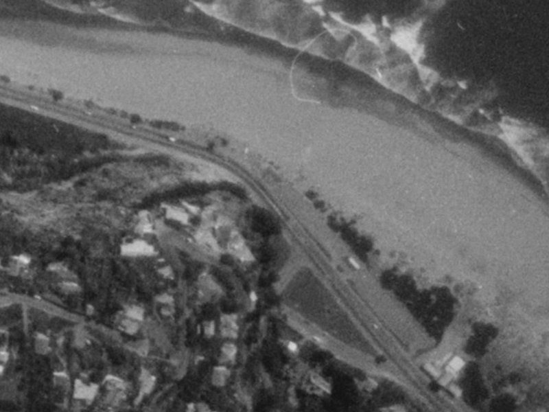 38 Clifton Terrace from the air, 1975-1979