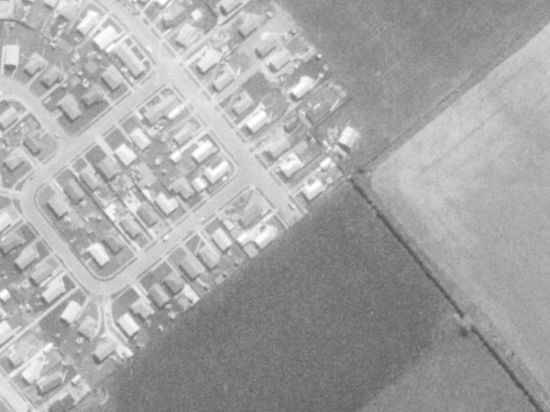38 McCarthy Street from the air, 1975-1979