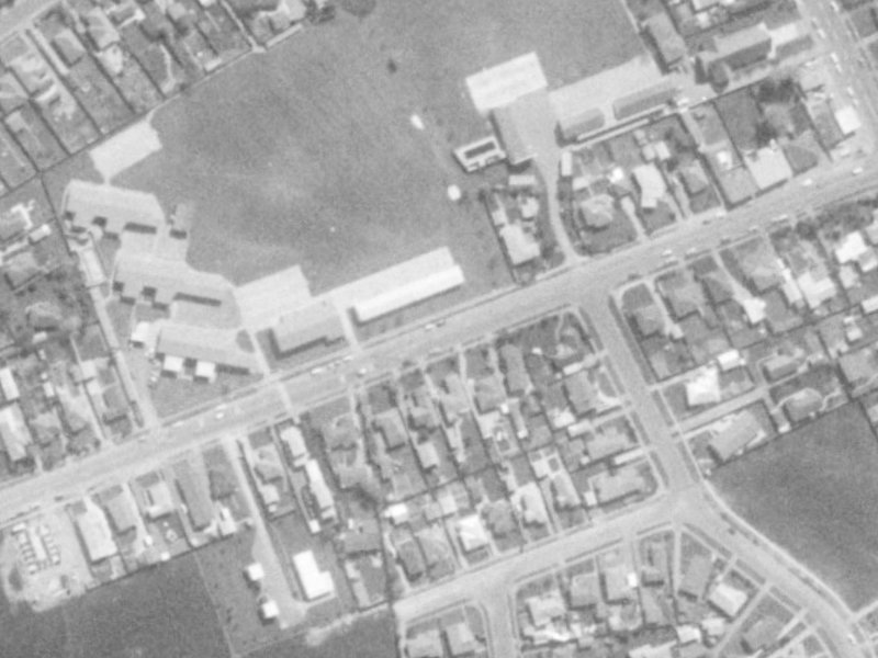 96 Sparks Road from the air, 1975-1979