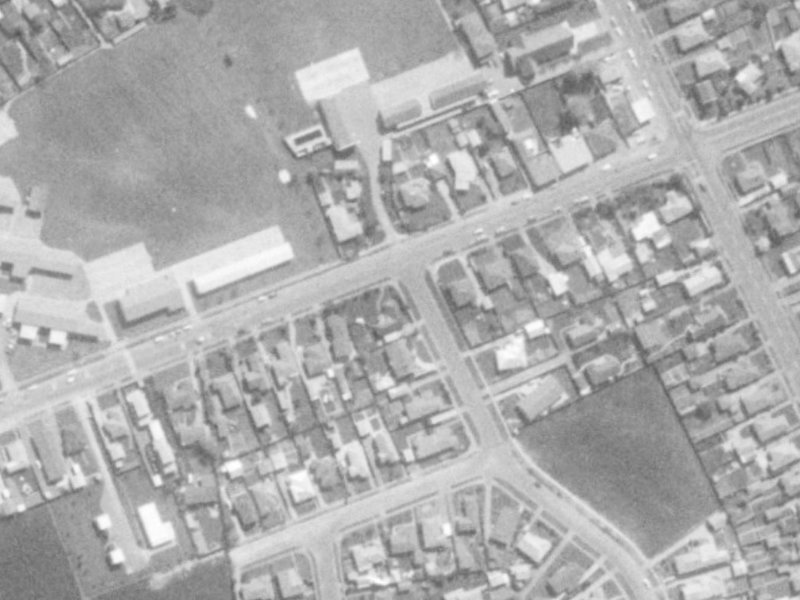 2 Rydal Street from the air, 1975-1979
