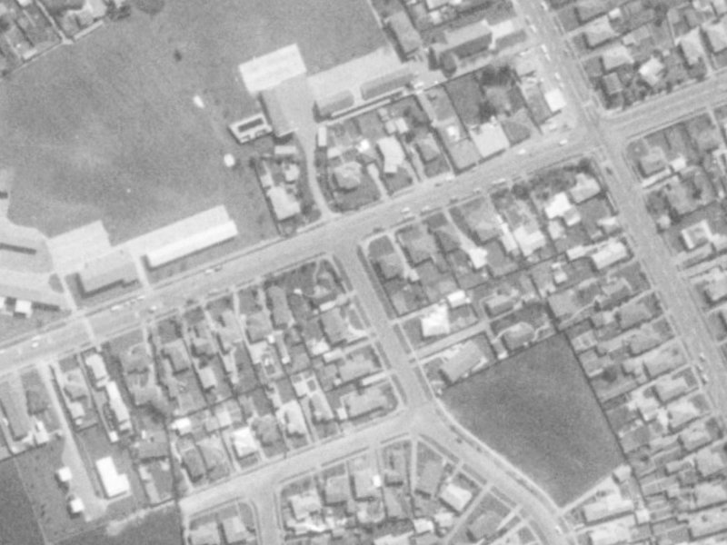 88 Sparks Road from the air, 1975-1979