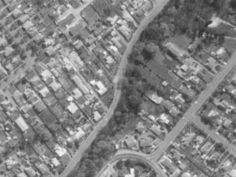 253 Ashgrove Terrace from the air, 1975-1979