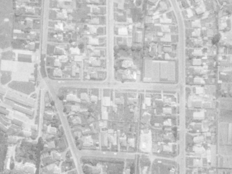 6 Roscoe Street from the air, 1975-1979
