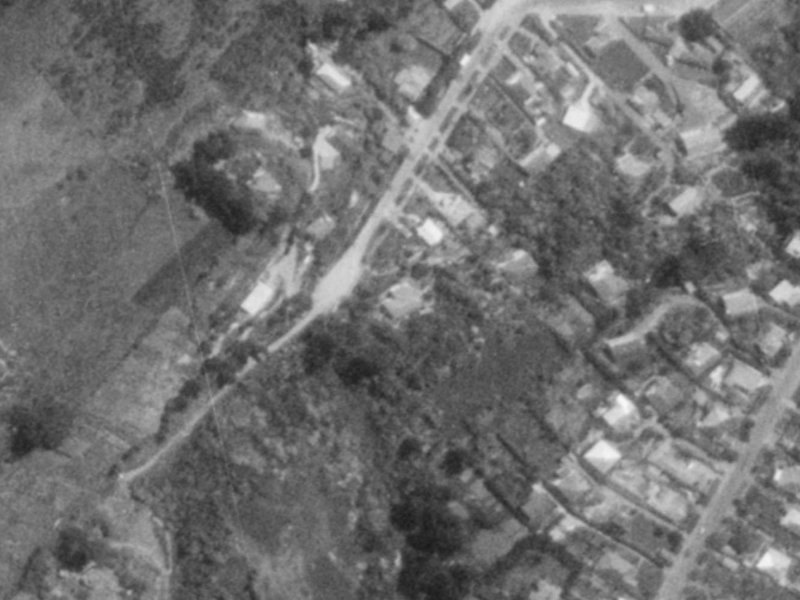 63 Augusta Street from the air, 1975-1979