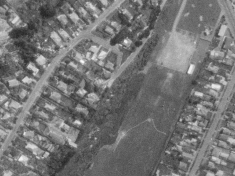 20 Cave Terrace from the air, 1975-1979