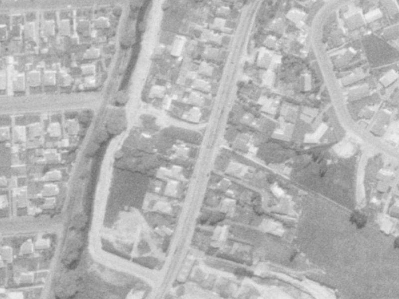 113 Centaurus Road from the air, 1975-1979