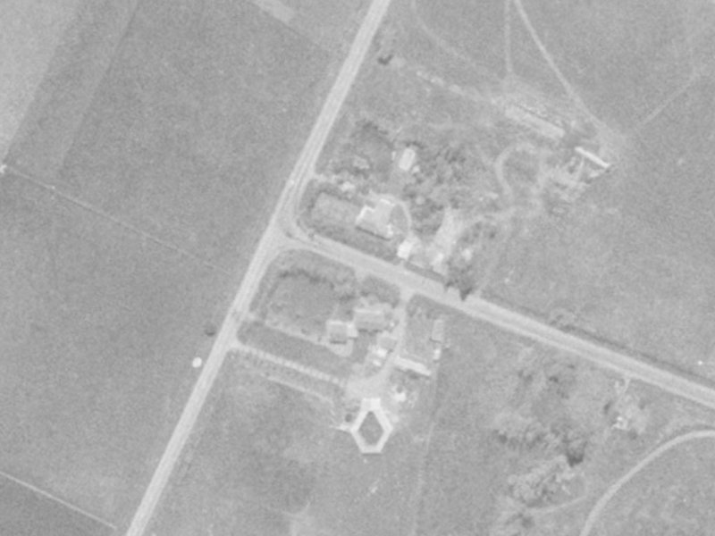 179A Dunbars Road from the air, 1975-1979