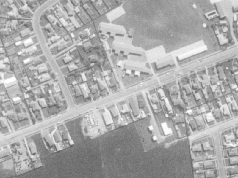 119 Sparks Road from the air, 1975-1979