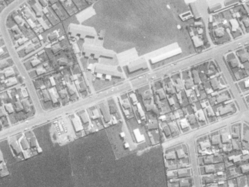 106 Sparks Road from the air, 1975-1979