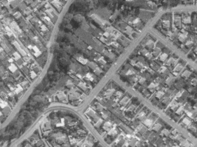 38 Thorrington Road from the air, 1975-1979