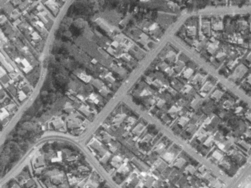 21 Thorrington Road from the air, 1975-1979