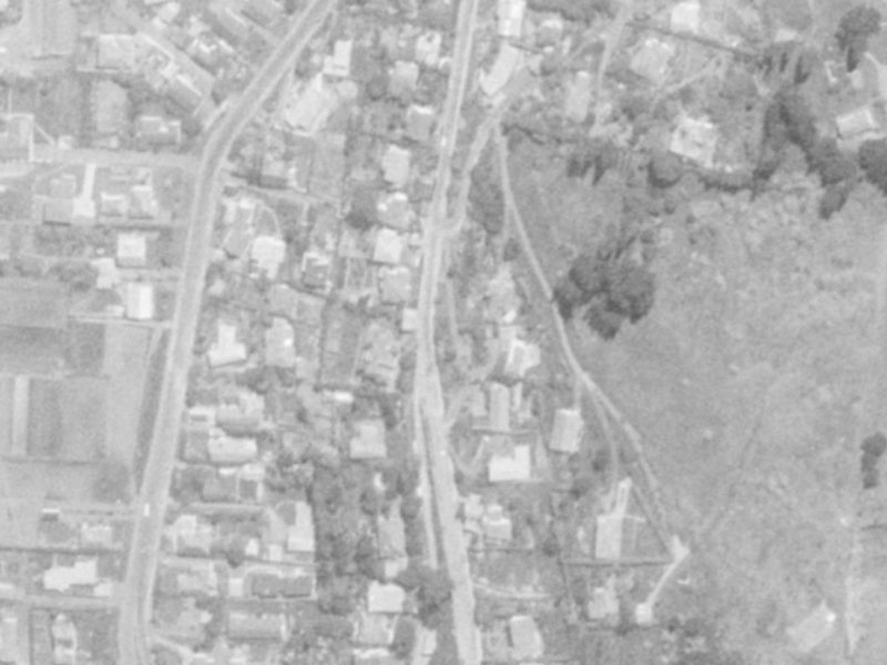 27 Rapaki Road from the air, 1975-1979