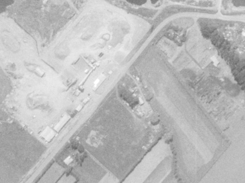 Mcteigue Road from the air, 1975-1979