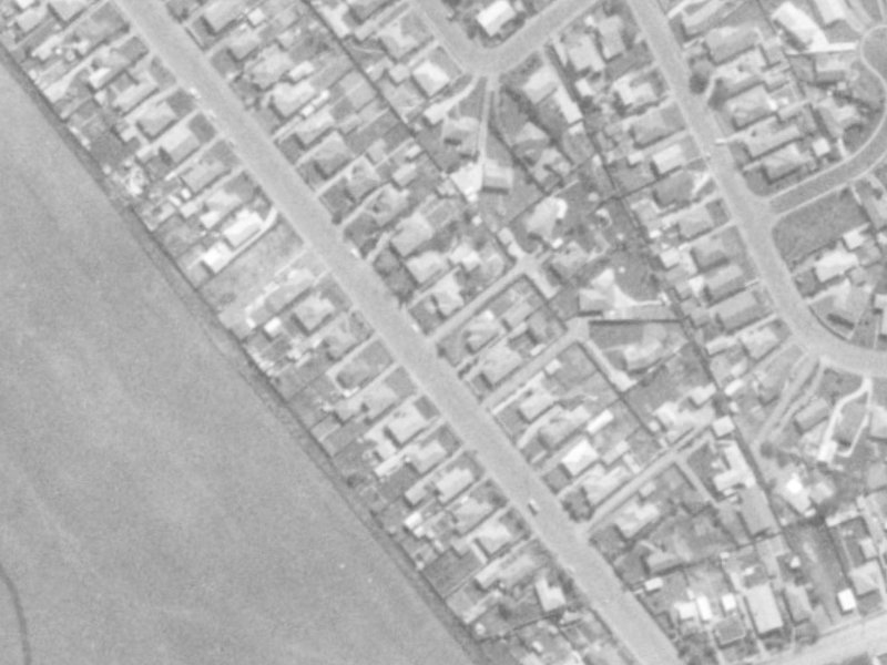 30 Victors Road from the air, 1975-1979