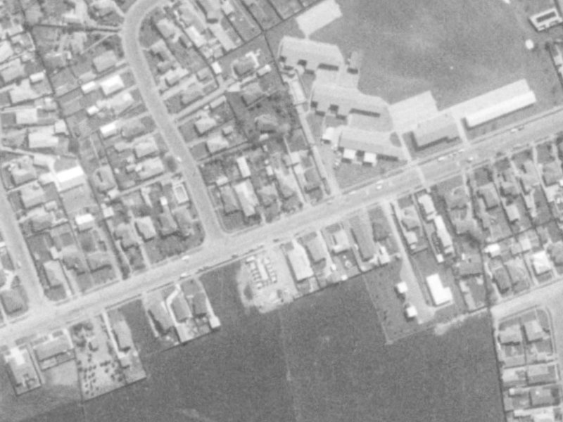 123 Sparks Road from the air, 1975-1979