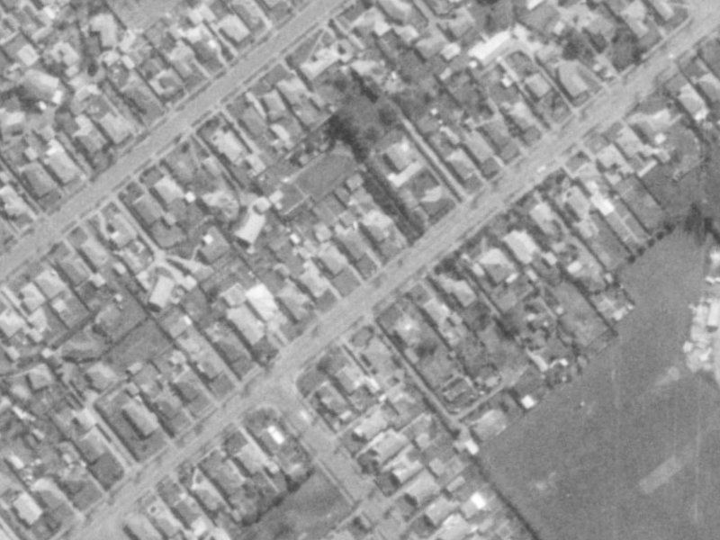 91 Rose Street from the air, 1975-1979