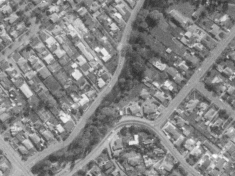 28 Cashmere Road from the air, 1975-1979