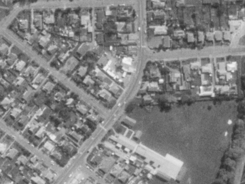 21 Colombo Street from the air, 1975-1979