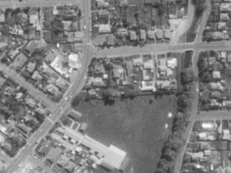 24B Colombo Street from the air, 1975-1979