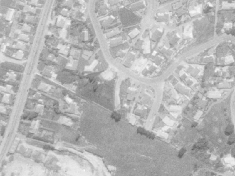 4 Morven Terrace from the air, 1975-1979