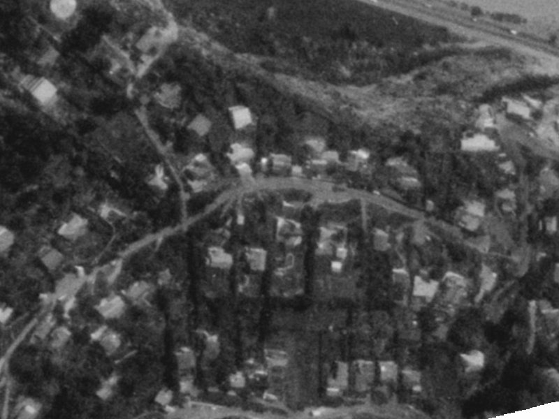 11 Kinsey Terrace from the air, 1975-1979