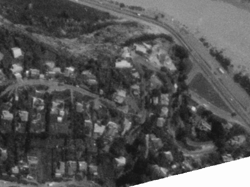 49 Clifton Terrace from the air, 1975-1979