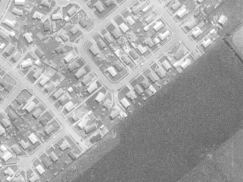 35 Haslam Crescent from the air, 1975-1979