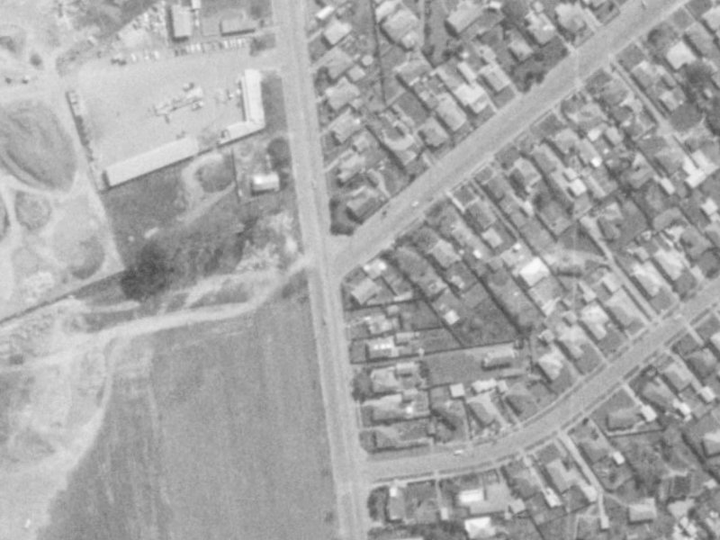 2 Conway Street from the air, 1975-1979