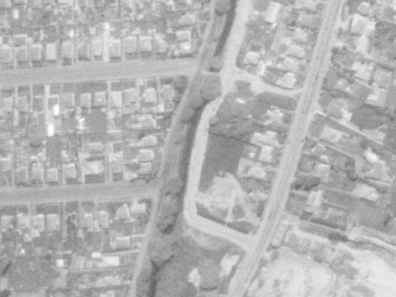 8 Palatine Terrace from the air, 1975-1979