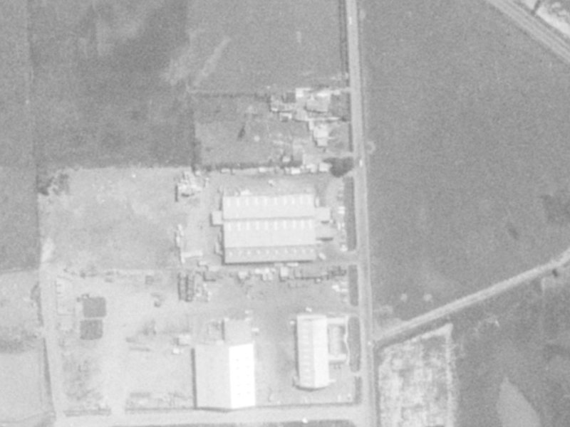 51 Chapmans Road from the air, 1975-1979