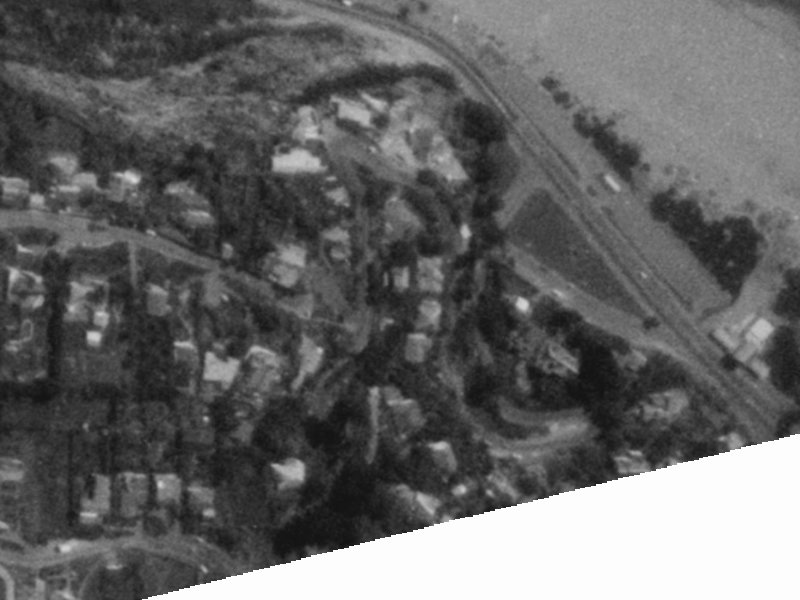 31 Clifton Terrace from the air, 1975-1979