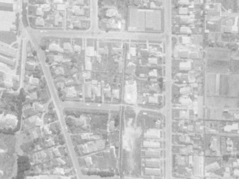 7 Leonard Place from the air, 1975-1979