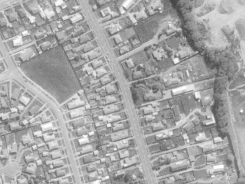 200 Hoon Hay Road from the air, 1975-1979