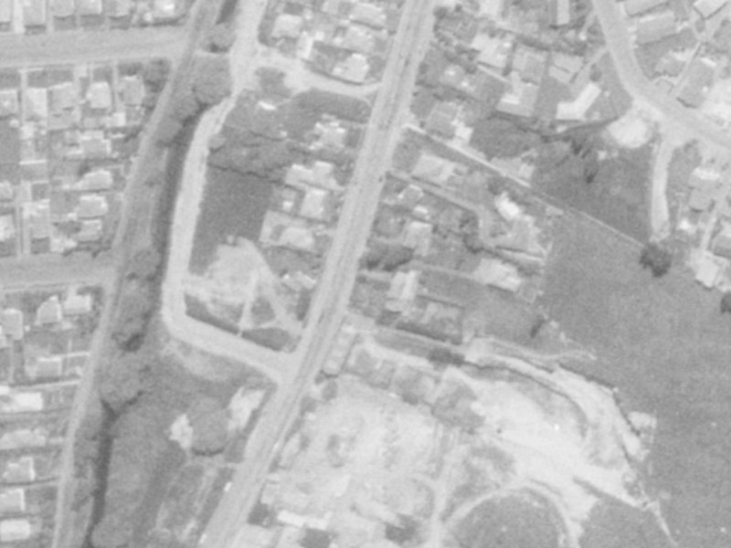 112 Centaurus Road from the air, 1975-1979